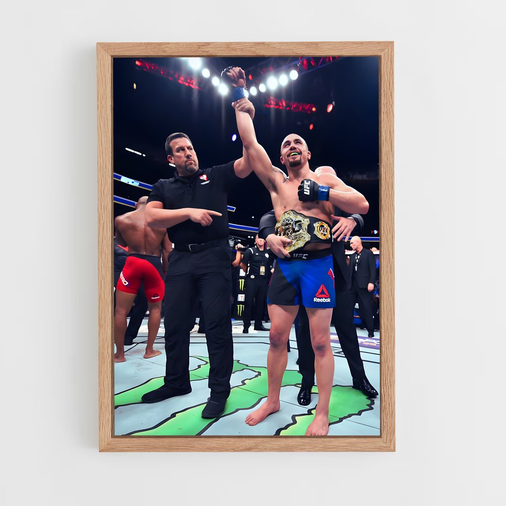 Poster Robert whittaker chemises – affiche MMA (vue 4)